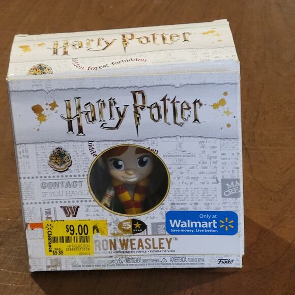 Funko 5 Star: Harry Potter - Ron Weasley - Walmart New in the box Vinyl Figure - Picture 1 of 10